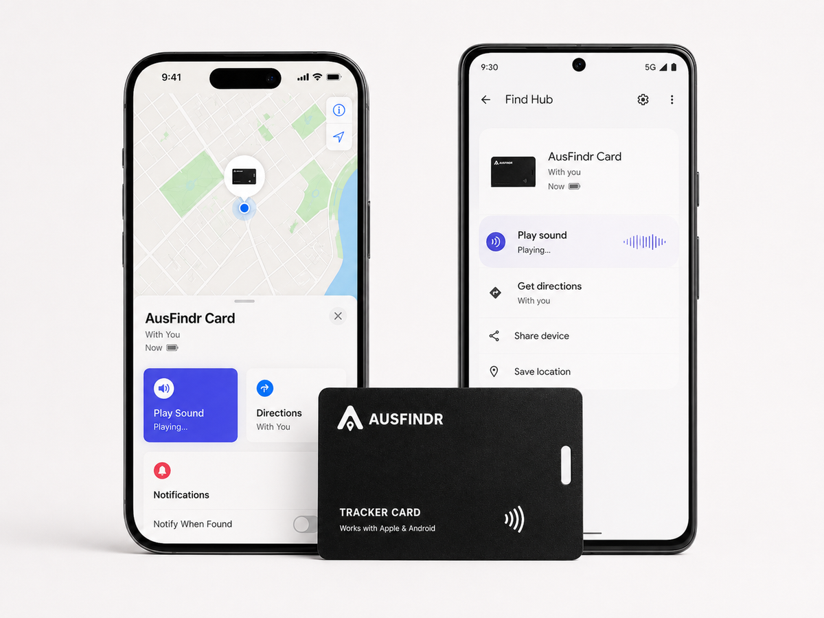 Dual Tracker Card AusFindr