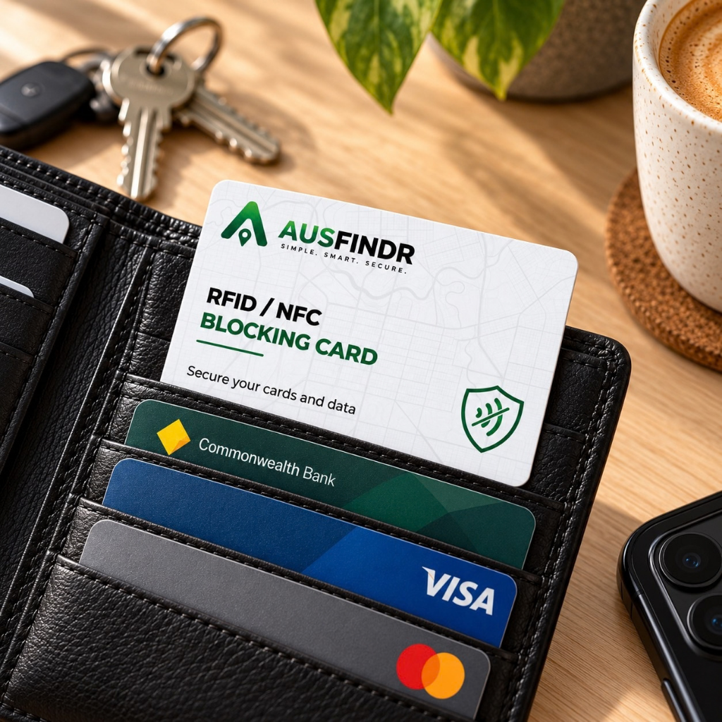 RFID Blocking Card in wallet