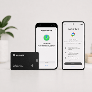 AusFindr Dual Tracker Card - AusFindr