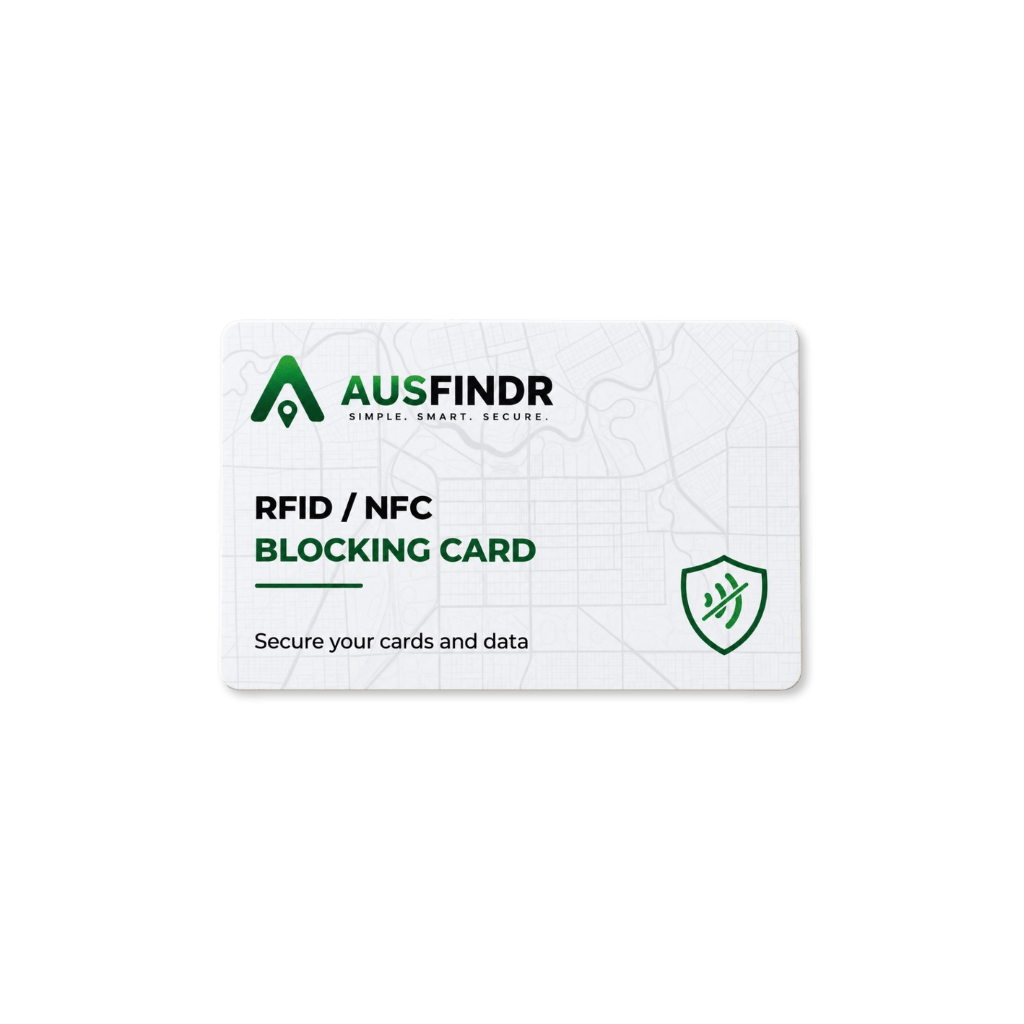 AusFindr RFID & NFC Blocking Card - AusFindr