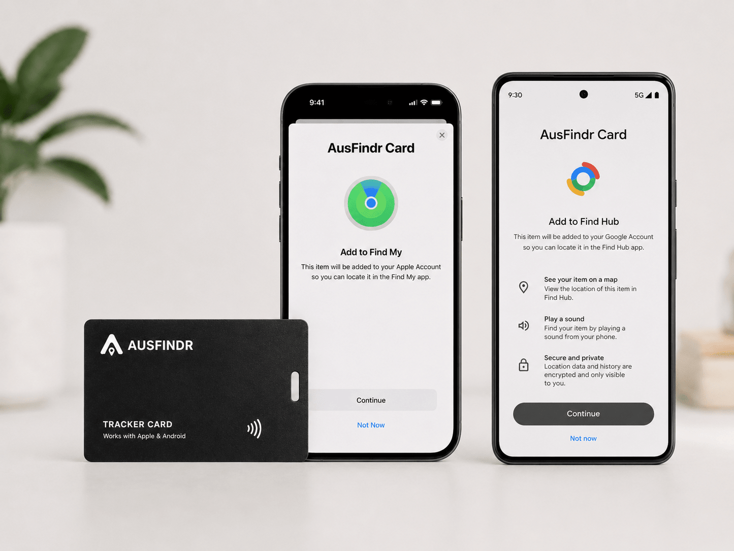 AusFindr Tracker Card - AusFindr
