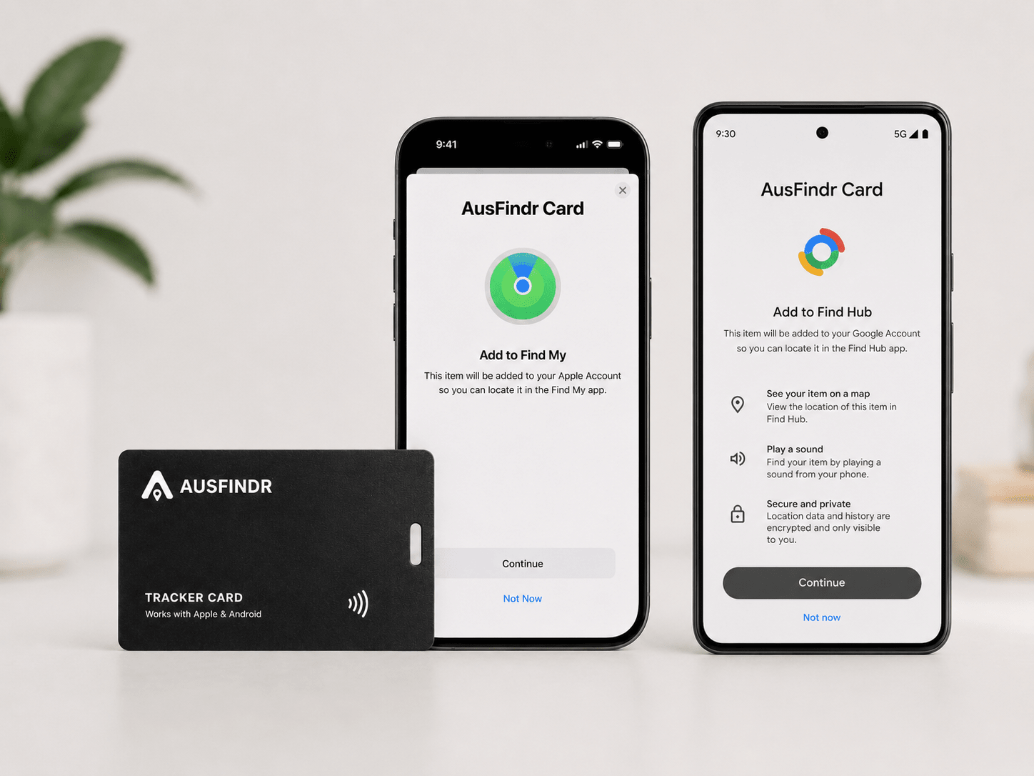 AusFindr Tracker Card - AusFindr